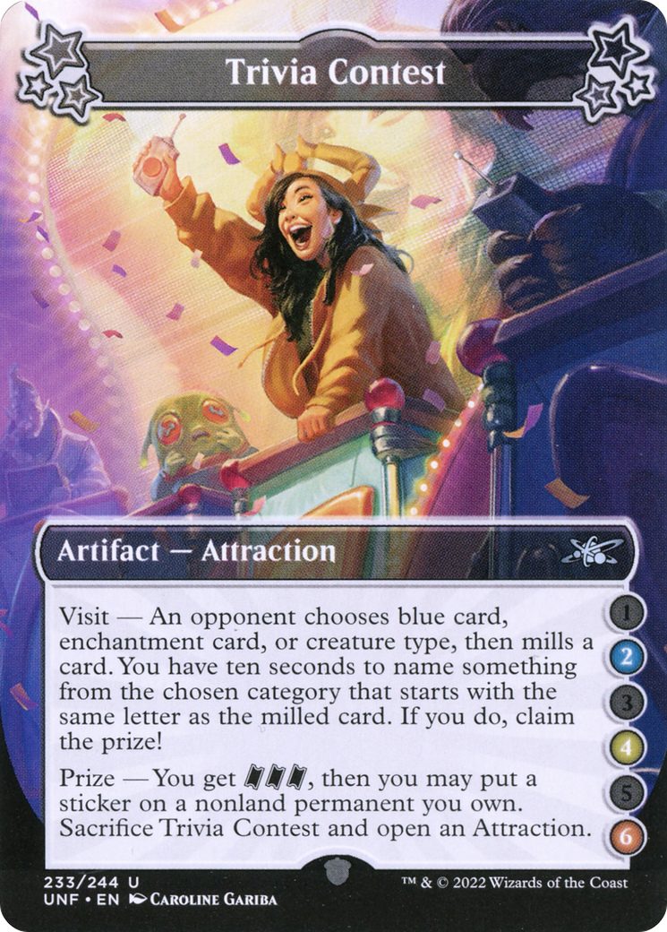 Trivia Contest (2-4-6) (233) [Unfinity] - Deck Out Gaming