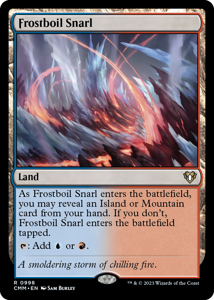 Frostboil Snarl (998) [Commander Masters] - Deck Out Gaming