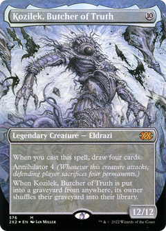Kozilek, Butcher of Truth (Textured Foil) (576) [Double Masters 2022] foil - Deck Out Gaming