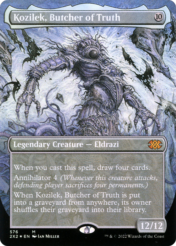 Kozilek, Butcher of Truth (Textured Foil) (576) [Double Masters 2022] foil - Deck Out Gaming
