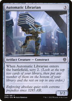 Automatic Librarian (229) [Dominaria United] foil - Deck Out Gaming