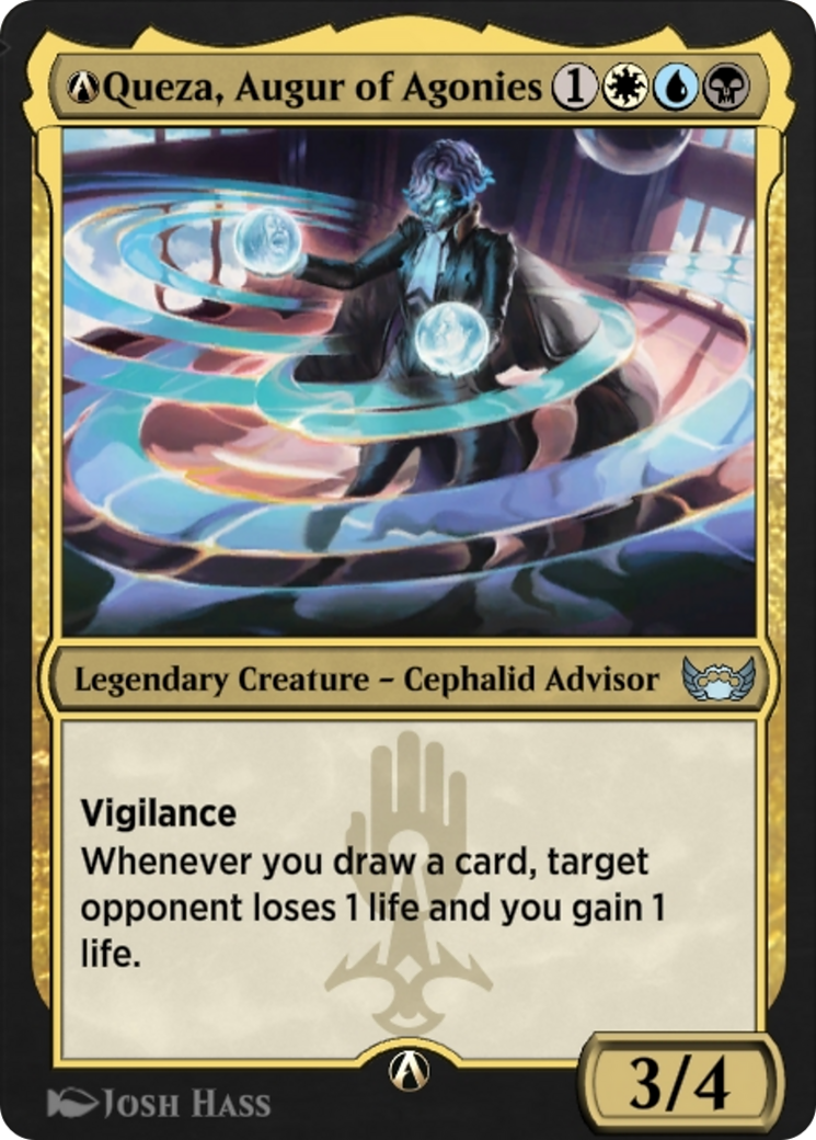A-Queza, Augur of Agonies (A-212) [Streets of New Capenna] - Deck Out Gaming