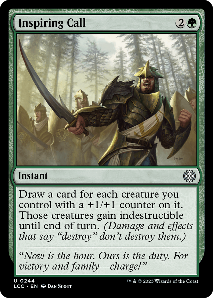 Inspiring Call (244) [The Lost Caverns of Ixalan Commander] - Deck Out Gaming