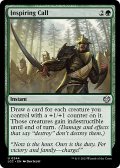 Inspiring Call (244) [The Lost Caverns of Ixalan Commander] - Deck Out Gaming