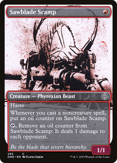 Sawblade Scamp (Showcase) (292) [Phyrexia: All Will Be One] foil - Deck Out Gaming