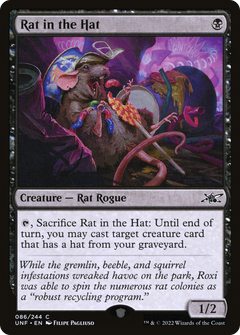 Rat in the Hat (86) [Unfinity] - Deck Out Gaming