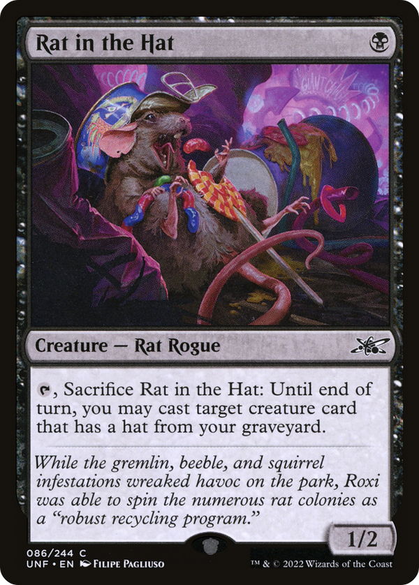 Rat in the Hat (86) [Unfinity] - Deck Out Gaming