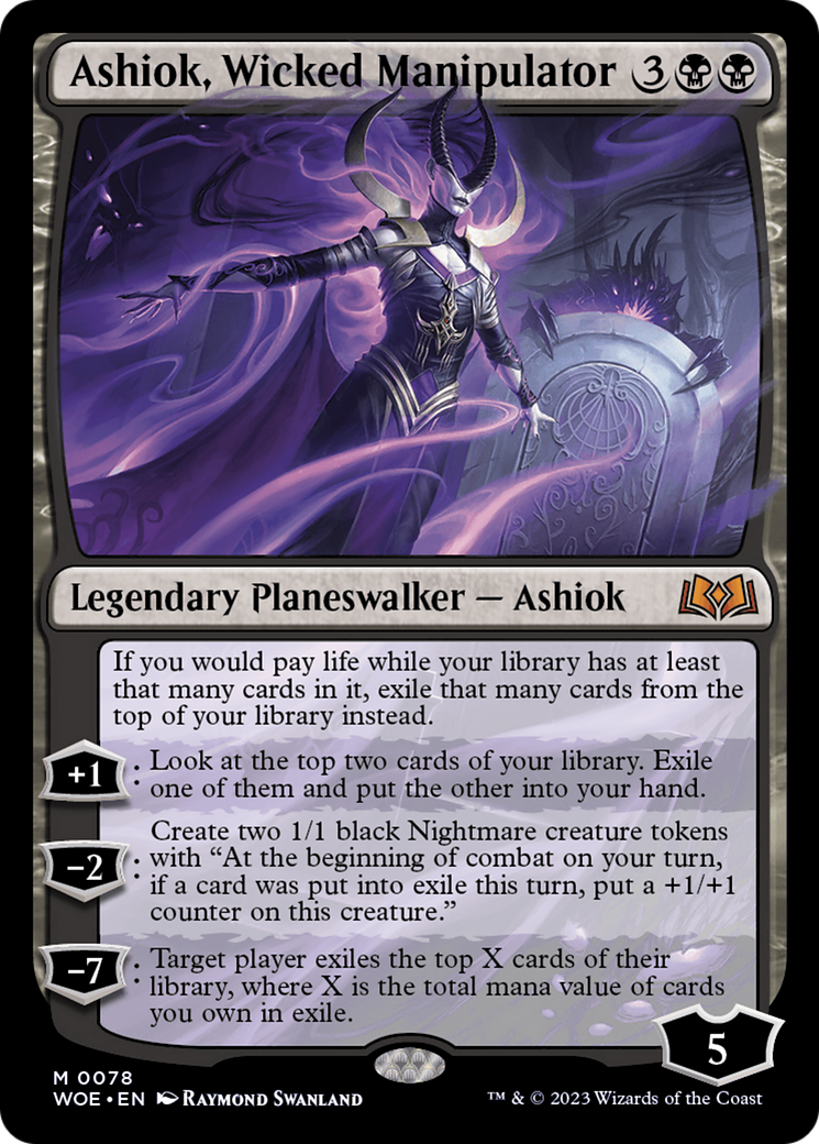 Ashiok, Wicked Manipulator (78) [Wilds of Eldraine] foil - Deck Out Gaming