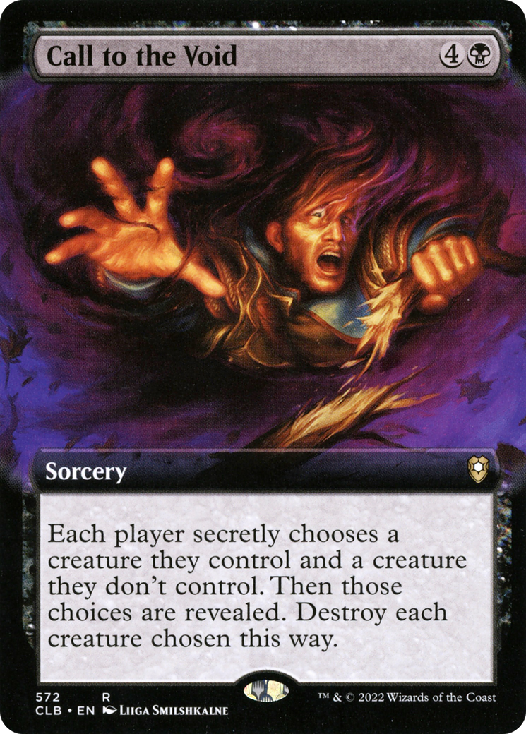 Call to the Void (Extended Art) (572) [Commander Legends: Battle for Baldur's Gate] - Deck Out Gaming