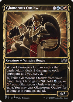 Glamorous Outlaw (Showcase) (309) [Streets of New Capenna] foil - Deck Out Gaming