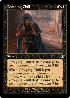 Creeping Chill (Retro Frame) (453) [Ravnica Remastered] foil - Deck Out Gaming