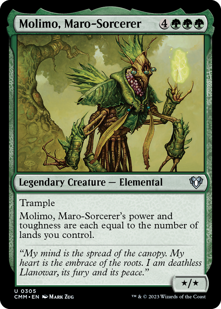 Molimo, Maro-Sorcerer (305) [Commander Masters] - Deck Out Gaming