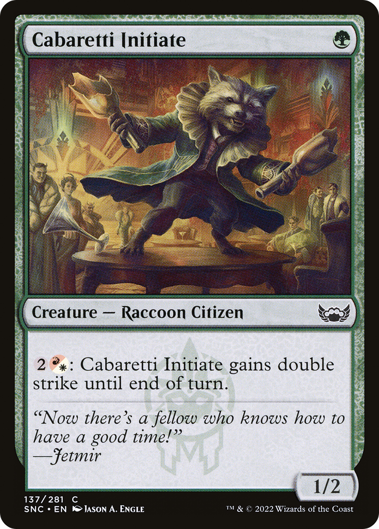 Cabaretti Initiate (137) [Streets of New Capenna] foil - Deck Out Gaming