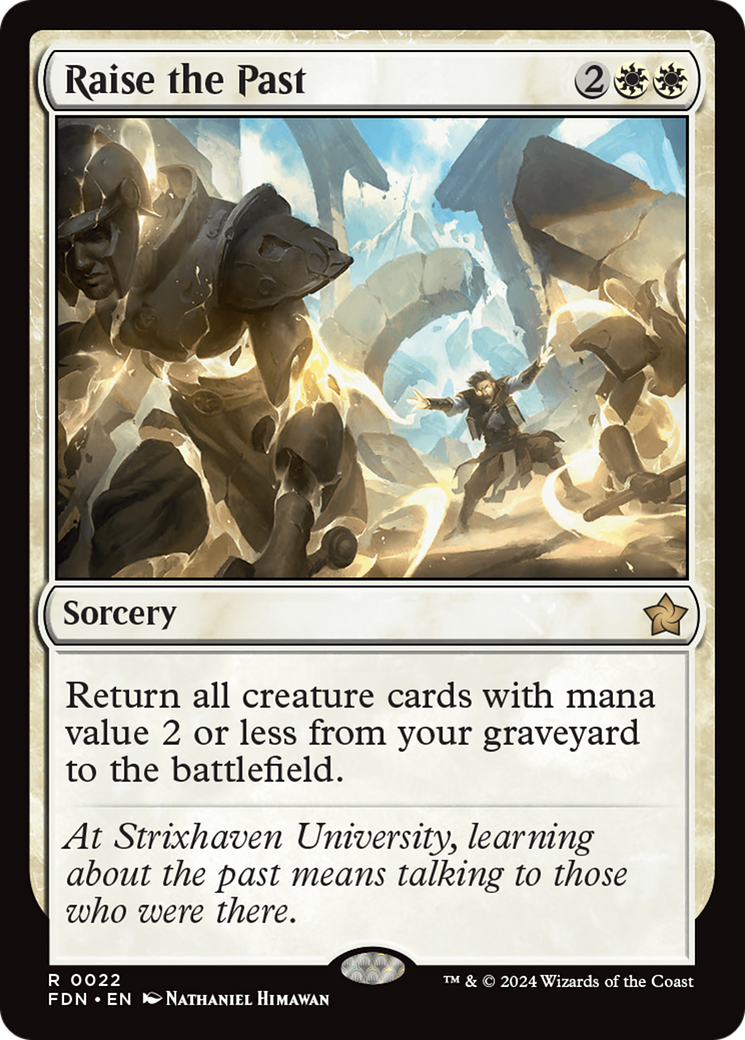 Raise the Past (22) [Foundations] - Deck Out Gaming