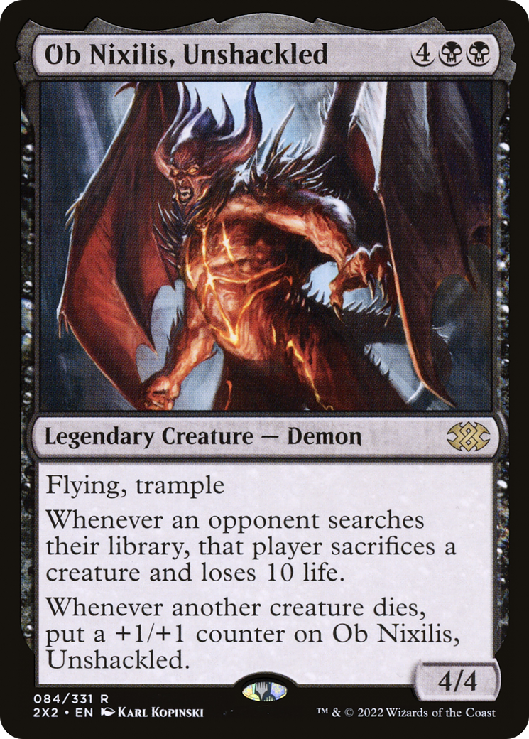 Ob Nixilis, Unshackled (84) [Double Masters 2022] - Deck Out Gaming
