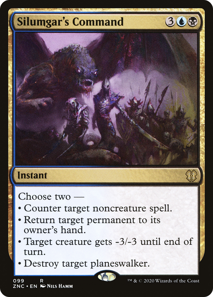 Silumgar's Command (99) [Zendikar Rising Commander] - Deck Out Gaming
