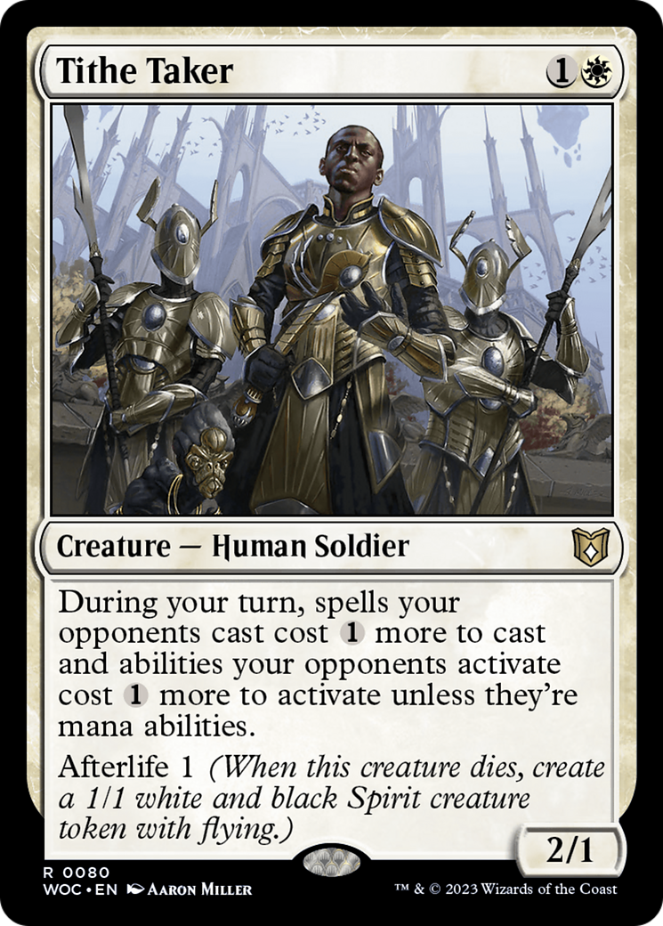 Tithe Taker (80) [Wilds of Eldraine Commander] - Deck Out Gaming