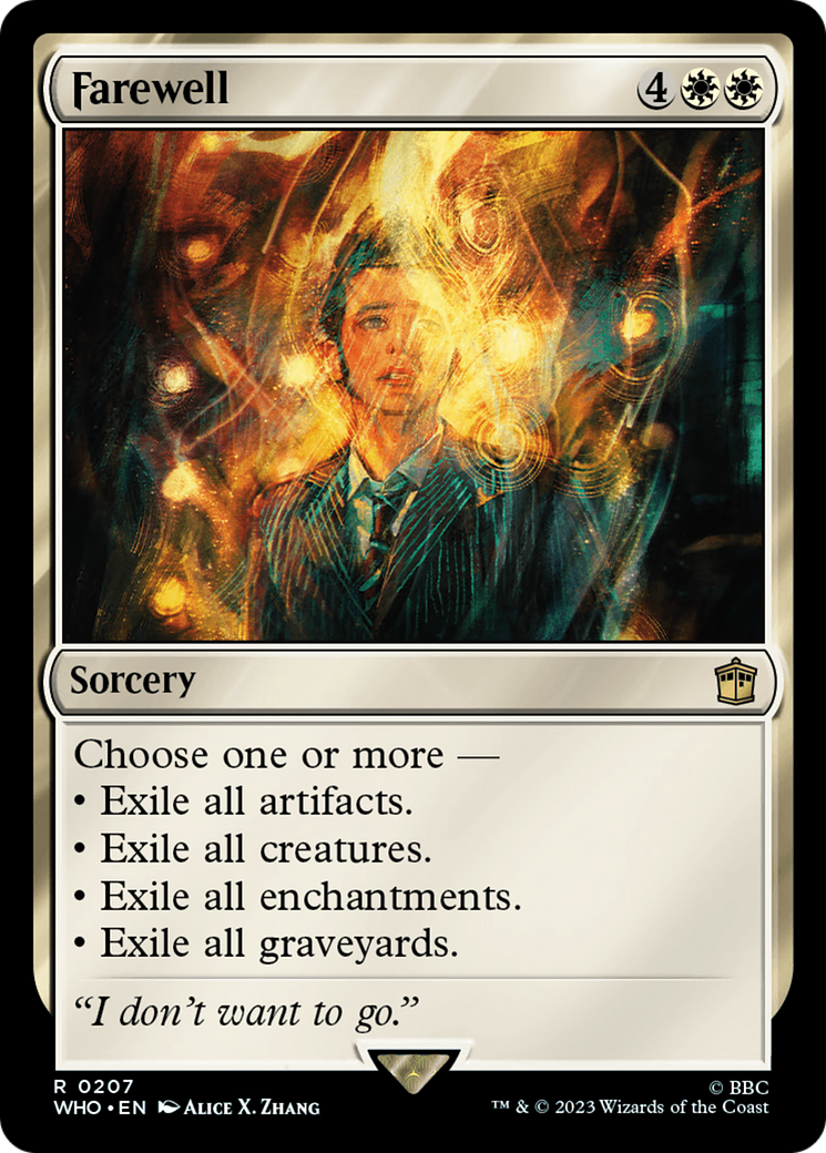 Farewell (207) [Doctor Who] - Deck Out Gaming