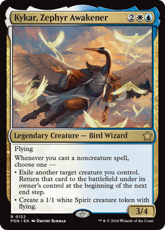 Kykar, Zephyr Awakener (122) [Foundations] foil - Deck Out Gaming