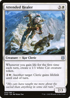 Attended Healer (6) [Zendikar Rising] foil - Deck Out Gaming