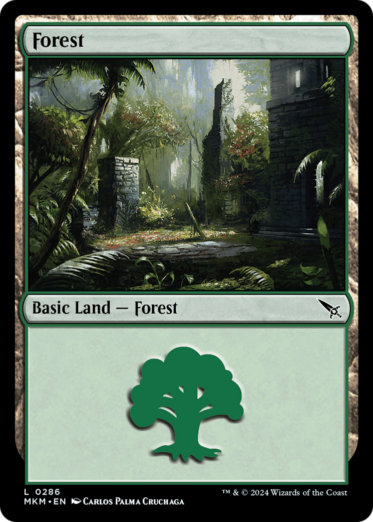 Forest (0286) (286) [Murders at Karlov Manor] - Deck Out Gaming