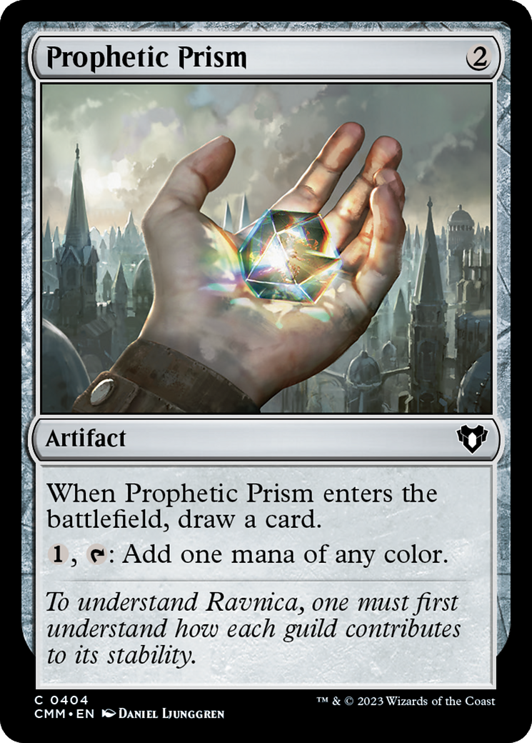 Prophetic Prism (404) [Commander Masters] foil - Deck Out Gaming