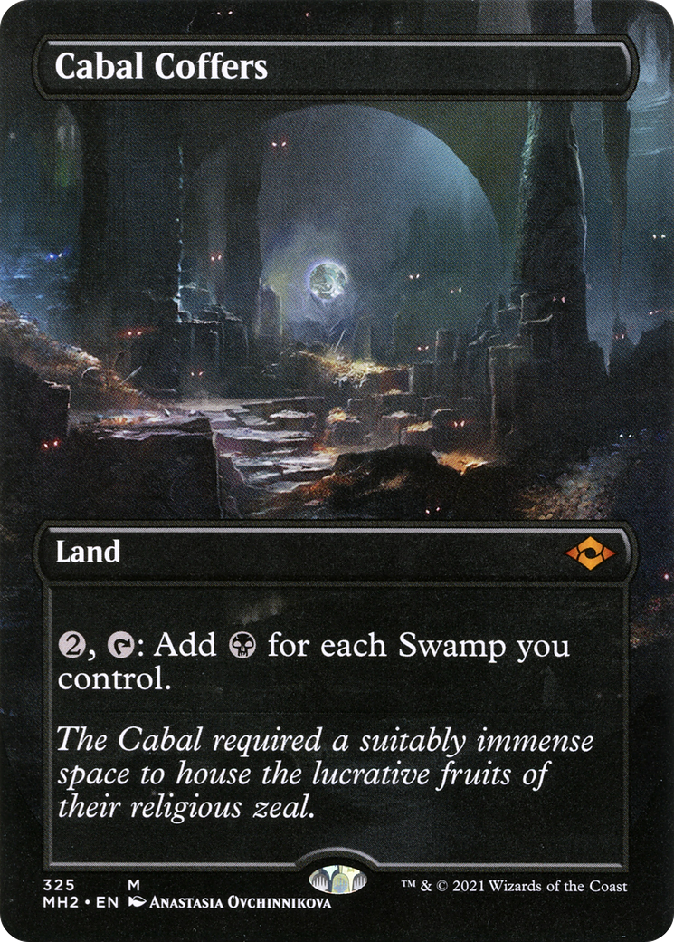 Cabal Coffers (Borderless) (325) [Modern Horizons 2] - Deck Out Gaming