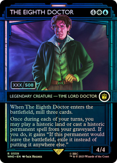 The Eighth Doctor (Serial Numbered) (559) [Doctor Who] foil - Deck Out Gaming