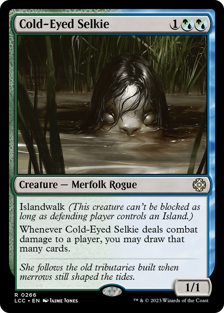 Cold-Eyed Selkie (266) [The Lost Caverns of Ixalan Commander] - Deck Out Gaming