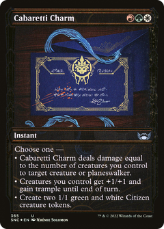 Cabaretti Charm (Gilded Foil) (365) [Streets of New Capenna] foil - Deck Out Gaming