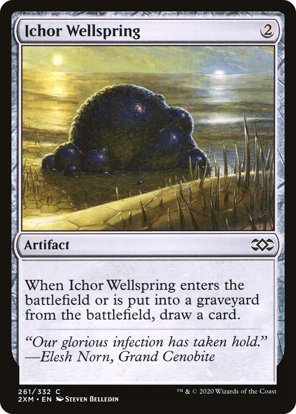 Ichor Wellspring (261) [Double Masters] foil - Deck Out Gaming