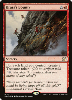 Brass's Bounty (272) [March of the Machine Commander] - Deck Out Gaming