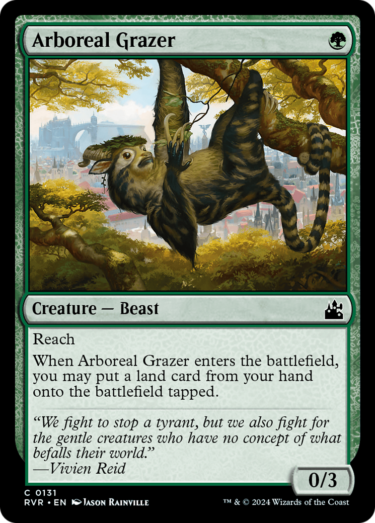 Arboreal Grazer (131) [Ravnica Remastered] foil - Deck Out Gaming