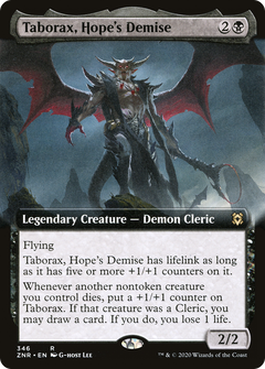 Taborax, Hope's Demise (Extended Art) (346) [Zendikar Rising] - Deck Out Gaming