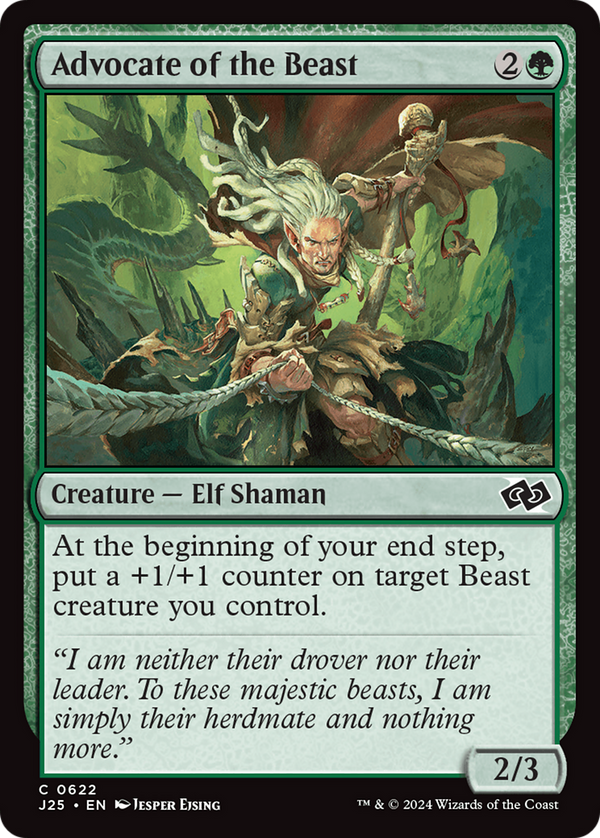 Advocate of the Beast (622) [Foundations Jumpstart] - Deck Out Gaming