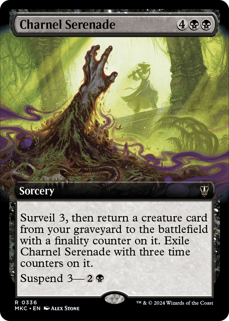 Charnel Serenade (Extended Art) (336) [Murders at Karlov Manor Commander] - Deck Out Gaming