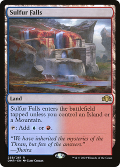 Sulfur Falls (258) [Dominaria Remastered] foil - Deck Out Gaming