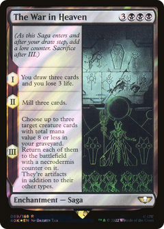 The War in Heaven (Surge Foil) (69) [Warhammer 40,000 Commander] foil - Deck Out Gaming