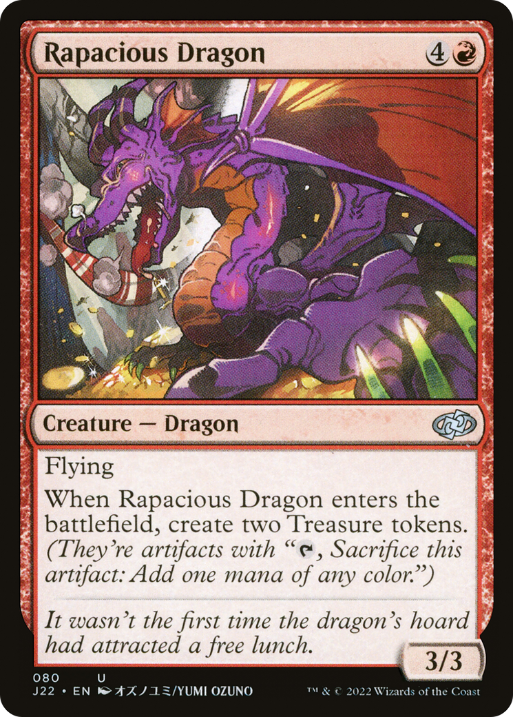 Rapacious Dragon (80) [Jumpstart 2022] - Deck Out Gaming