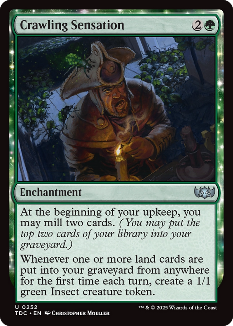 Crawling Sensation (252) [Commander: Tarkir: Dragonstorm] - Deck Out Gaming