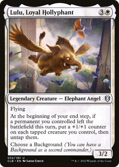 Lulu, Loyal Hollyphant (32) [Commander Legends: Battle for Baldur's Gate] foil - Deck Out Gaming