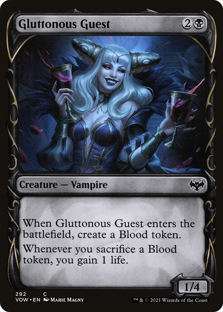 Gluttonous Guest (Showcase) (292) [Innistrad: Crimson Vow] - Deck Out Gaming