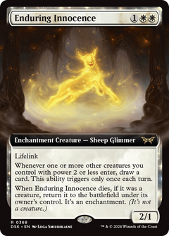 Enduring Innocence (Extended Art) (368) [Duskmourn: House of Horror] - Deck Out Gaming