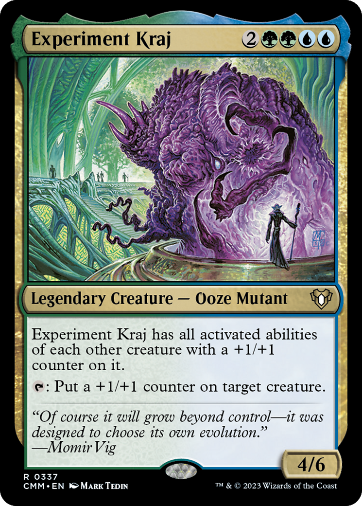 Experiment Kraj (337) [Commander Masters] foil - Deck Out Gaming