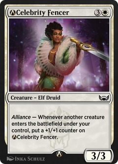 A-Celebrity Fencer (A-7) [Streets of New Capenna] - Deck Out Gaming