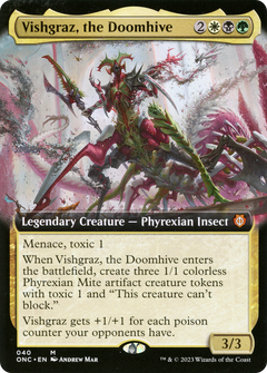 Vishgraz, the Doomhive (Extended Art) (40) [Phyrexia: All Will Be One Commander] - Deck Out Gaming