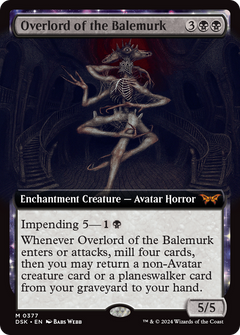 Overlord of the Balemurk (Extended Art) (377) [Duskmourn: House of Horror] - Deck Out Gaming