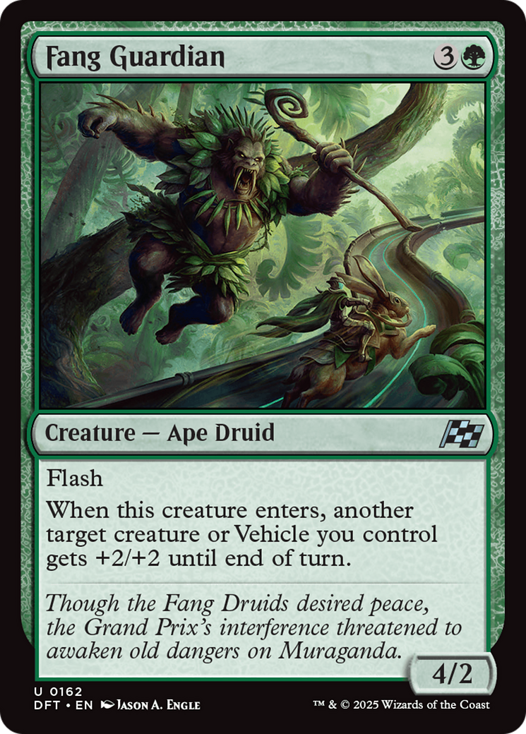 Fang Guardian (162) [Aetherdrift] foil - Deck Out Gaming