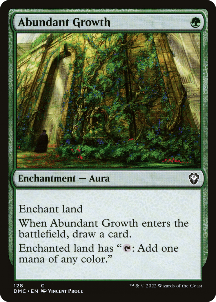Abundant Growth (128) [Dominaria United Commander] - Deck Out Gaming