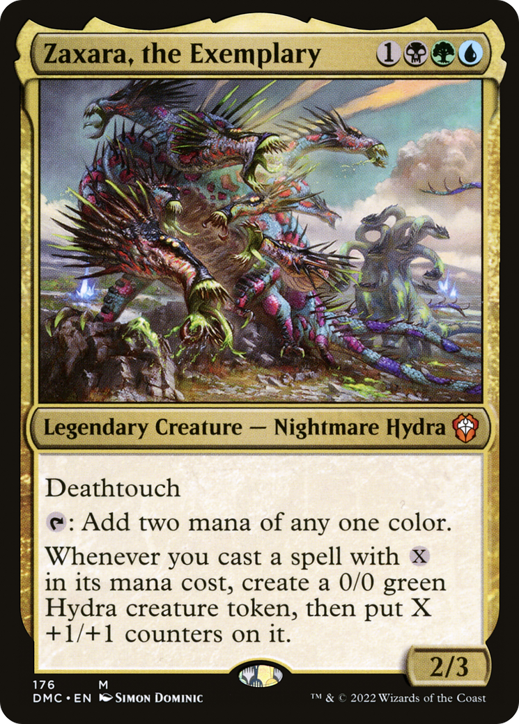 Zaxara, the Exemplary (176) [Commander: Dominaria United] - Deck Out Gaming